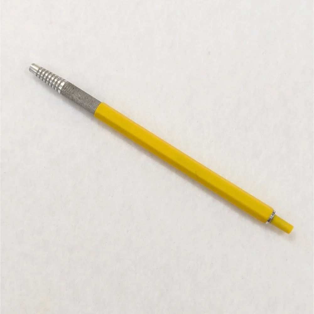 Vintage Yellow A.W. FABER USA Sure Grip 6803 Graphing Mechanical Lead Holder